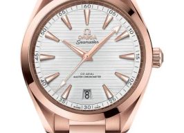 Omega Seamaster Aqua Terra 220.50.41.21.02.001 (2026) - Zilver wijzerplaat 41mm Roségoud