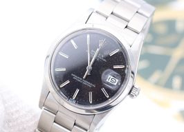 Rolex Oyster Perpetual Date 15000 (Unknown (random serial)) - Black dial 34 mm Steel case