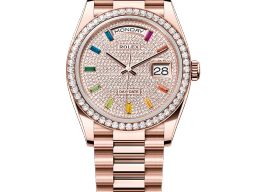 Rolex Day-Date 36 128345RBR (2025) - Diamant wijzerplaat 36mm Roségoud