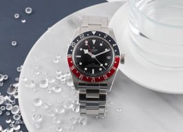 Tudor Black Bay GMT 79830RB (Onbekend (willekeurig serienummer)) - Zwart wijzerplaat 41mm Staal