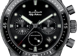 Blancpain Fifty Fathoms 5200-0130-B52A (2024) - Zwart wijzerplaat 43mm Keramiek