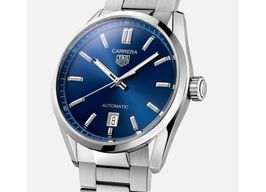 TAG Heuer Carrera Calibre 5 WBN2112.BA0639 (2025) - Blue dial 39 mm Steel case