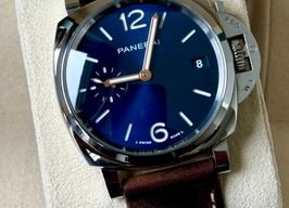 Panerai Luminor Due PAM01123 (2022) - Blauw wijzerplaat 38mm Staal