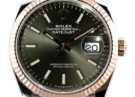 Rolex Datejust 36 126231 (2022) - Grey dial 36 mm Gold/Steel case