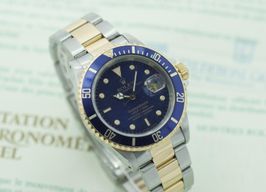 Rolex Submariner Date 116613 (1996) - Blue dial 40 mm Gold/Steel case