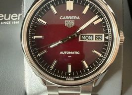 TAG Heuer Carrera WDA2113.BA0043 (2025) - Red dial 41 mm Steel case