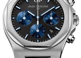 Girard-Perregaux Laureato 81020-11-631-BB6A (2026) - Black dial 43 mm Steel case