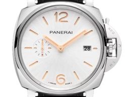 Panerai Luminor Due PAM01388 (2026) - Wit wijzerplaat 42mm Staal