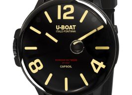 U-Boat Capsoil 8111/B (2024) - Zwart wijzerplaat 46mm Staal