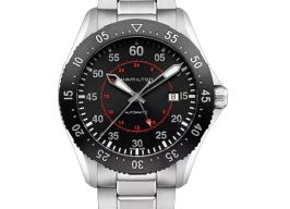 Hamilton Khaki Pilot H76755135 (2025) - Zwart wijzerplaat 44mm Staal