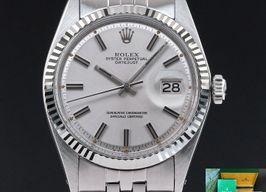 Rolex Datejust 1601 (1973) - Zilver wijzerplaat 36mm Staal