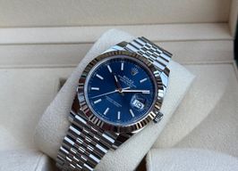 Rolex Datejust 41 126334 (2025) - Blauw wijzerplaat 41mm Staal