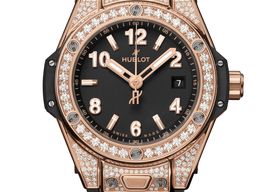Hublot Big Bang 485.OX.1180.RX.1604 (2025) - Black dial 33 mm Rose Gold case