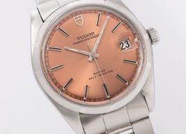 Tudor Prince Oysterdate 9016/0 (1970) - Roze wijzerplaat 34mm Staal