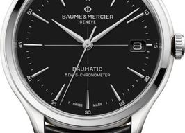Baume & Mercier Clifton M0A10692 (2026) - Zwart wijzerplaat 40mm Staal