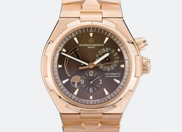 Vacheron Constantin Overseas Dual Time 47450/B01R-9229 (2007) - Brown dial 43 mm Rose Gold case