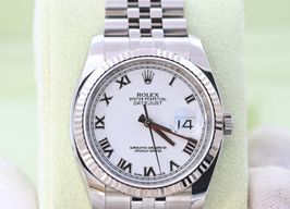 Rolex Datejust 36 116234 (Unknown (random serial)) - White dial 36 mm Steel case