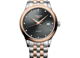 Longines Flagship L4.374.3.77.7 (2026) - Grey dial 30 mm Steel case