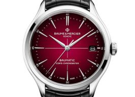 Baume & Mercier Clifton M0A10699 (2024) - Red dial 40 mm Steel case