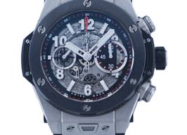 Hublot Big Bang Unico 411.NM.1170.RX (2018) - Transparant wijzerplaat 45mm Titanium