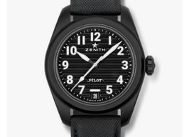 Zenith Pilot 49.4000.3620/21.I001 (2024) - Zwart wijzerplaat 40mm Keramiek