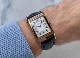 Jaeger-LeCoultre Grande Reverso Ultra Thin Q2782520 (2015) - Silver dial 27 mm Rose Gold case