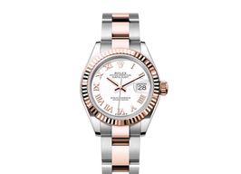 Rolex Lady-Datejust 279171 (2024) - Wit wijzerplaat 28mm Staal