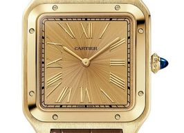 Cartier Santos Dumont WGSA0111 (2026) - Gold dial 34 mm Yellow Gold case