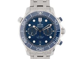 Omega Seamaster Diver 300 M 210.30.44.51.03.001 (2022) - Blauw wijzerplaat 44mm Staal