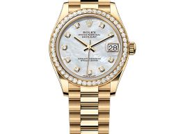 Rolex Datejust 31 278288RBR (2025) - Parelmoer wijzerplaat 31mm Geelgoud
