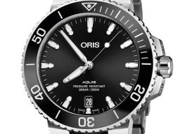 Oris Aquis Date 01 733 7732 4134-07 8 21 05PEB (2023) - Zwart wijzerplaat 40mm Staal