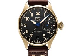 IWC Big Pilot IW501005 (2018) - Black dial 46 mm Bronze case