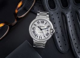 Cartier Ballon Bleu 42mm W69012Z4 (2015) - Silver dial 42 mm Steel case
