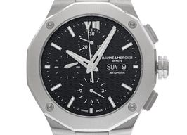 Baume & Mercier Riviera M0A10624 (2025) - Black dial 43 mm Steel case