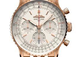 Breitling Navitimer RB0139211G1R1 (2026) - Silver dial 41 mm Red Gold case