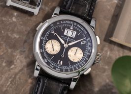 A. Lange & Söhne Datograph 403.035 (2000) - Black dial 39 mm Platinum case