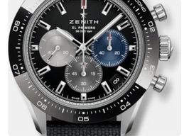 Zenith Chronomaster Sport 03.3100.3600/21.C822 (2024) - Zwart wijzerplaat 41mm Staal