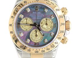 Rolex Daytona 116523 (2016) - Zwart wijzerplaat 40mm Goud/Staal