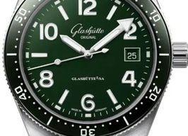 Glashütte Original SeaQ 1-39-11-13-83-37 (2025) - Green dial 40 mm Steel case