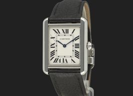 Cartier Tank Solo WSTA0030 (2021) - White dial 31 mm Steel case