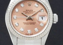 Rolex Lady-Datejust 79174 (2002) - Roze wijzerplaat 26mm Staal