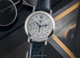 Longines Heritage L2.704.4.16.3 (Onbekend (willekeurig serienummer)) - Wit wijzerplaat 44mm Staal