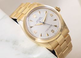 Patek Philippe Pagoda 5500 (1969) - Zilver wijzerplaat 34mm Geelgoud