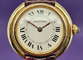 Cartier Vendome 67080 (1970) - White dial 26 mm Yellow Gold case