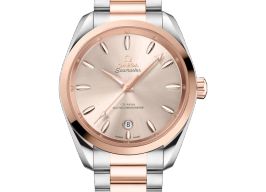 Omega Seamaster Aqua Terra 220.20.38.20.09.001 (2025) - Pink dial 38 mm Gold/Steel case