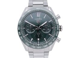 TAG Heuer Carrera CBN2A1N.BA0643 (2024) - Green dial 44 mm Steel case