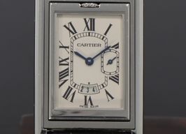 Cartier Tank 2522 (2001) - White dial 26 mm Steel case