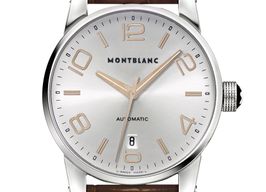 Montblanc Timewalker 105813 (2023) - White dial 39 mm Steel case