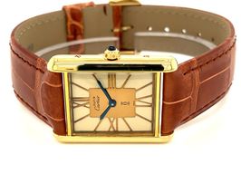 Cartier Tank Unknown (1990) - Multi-colour dial 30 mm Gold/Steel case