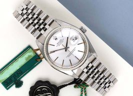 Rolex Datejust 36 16014 (1980) - Zilver wijzerplaat 36mm Staal